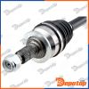 Demi-Arbre de Transmission MTM droite pour OPEL | NPW-PL-175, 50768